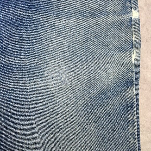 Vintage Levis Mens Straight Fit Blue Jeans size 36 to 38x30 Stretch‎ Denim Pants - Picture 16 of 16